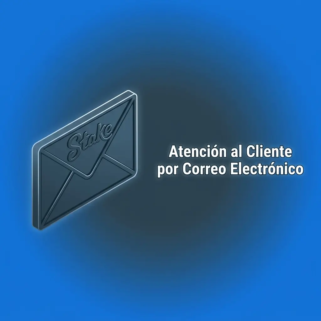 Atención al cliente de Stake.com por correo electrónico para consultas formales con documentación adjunta