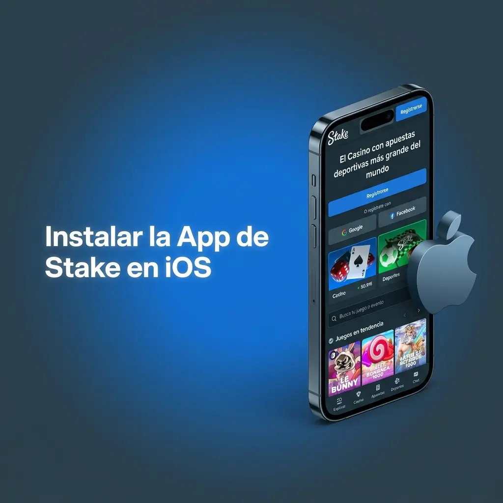 Instalar la app PWA de Stake en iPhone o iPad con iOS 13 desde Safari sin descargar nada del App Store