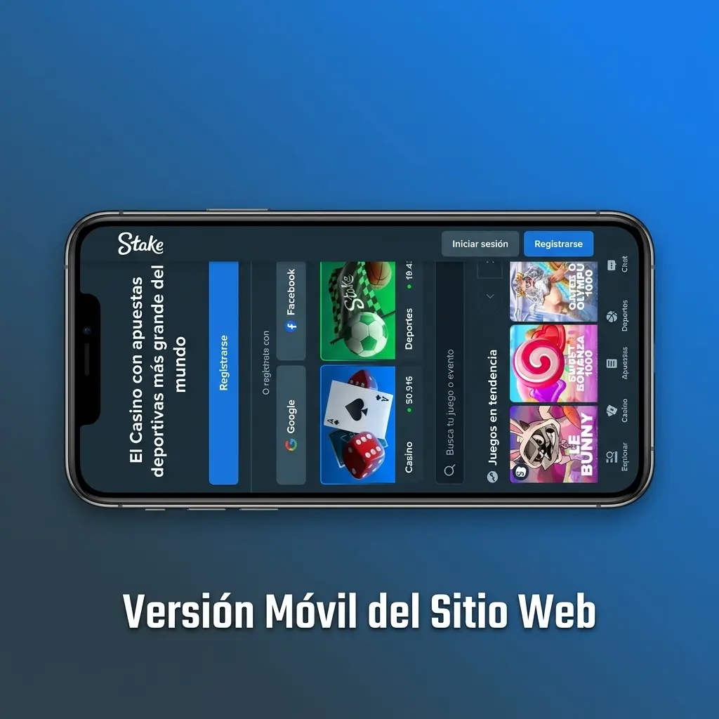Versión Móvil del Sitio Web