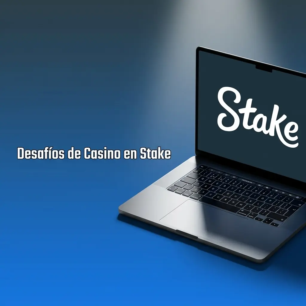 Sección de Desafíos de Casino en Stake con retos competitivos en tragamonedas y premios fijos en cripto