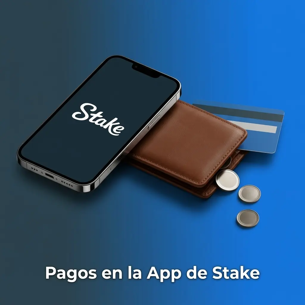 Pagos en cripto en la app de Stake Argentina: BTC, ETH, USDT, SOL y más con seguridad SSL y 2FA