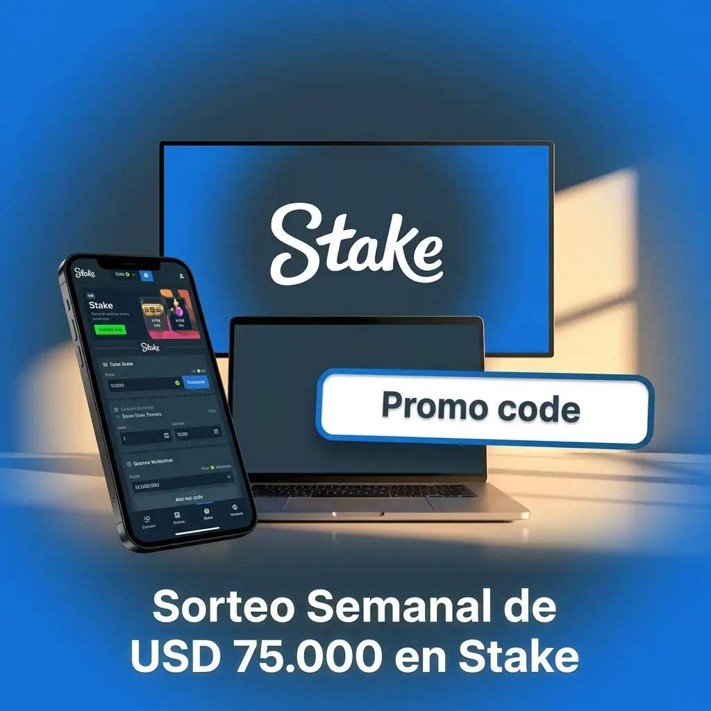 Sorteo semanal de USD 75.000 en Stake para jugadores argentinos con tickets automáticos por apuestas reales